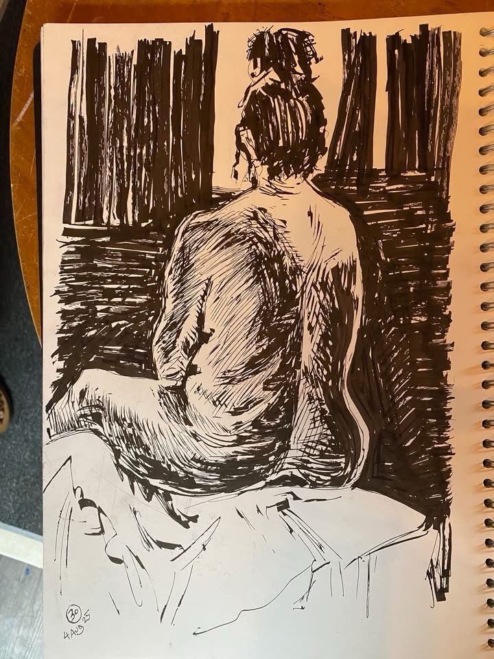 Life drawing by Hunt Emerson