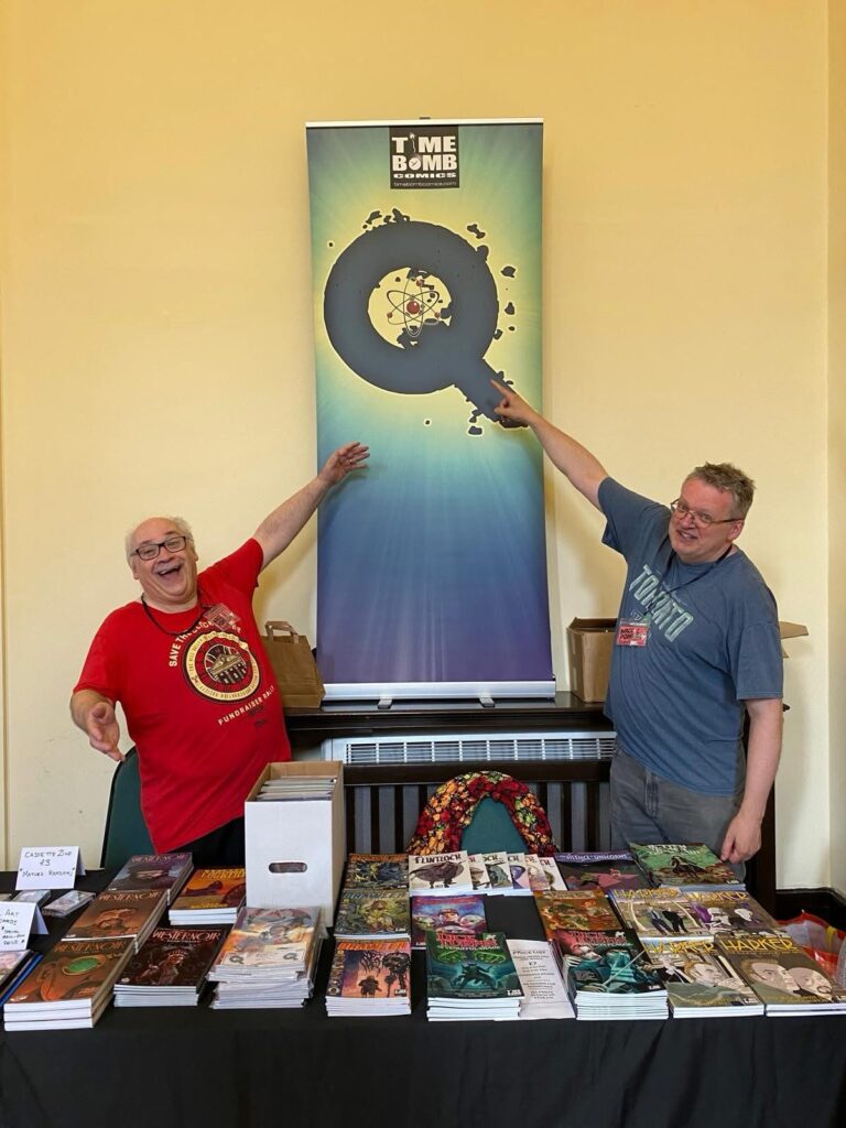 Time Bomb Comics Quantum team, back in action!