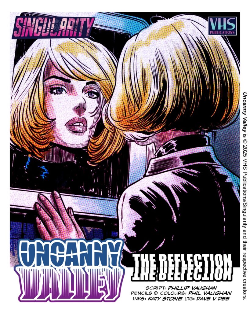 Singularity #1 (VHS Publications, 2025) - Sample Art