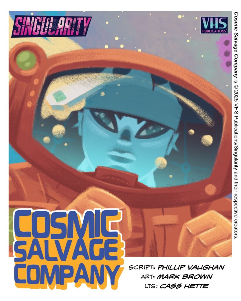 Singularity #1 (VHS Publications, 2025) - Sample Art