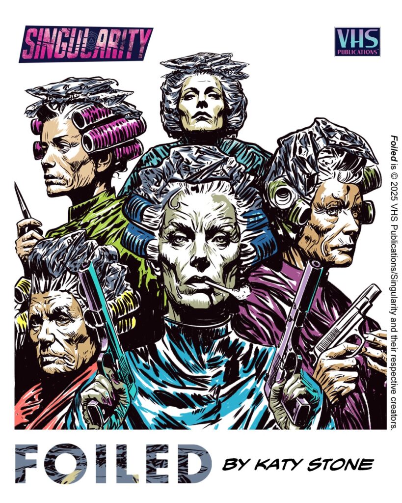 Singularity #1 (VHS Publications, 2025) - Sample Art