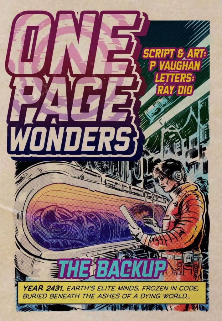 Singularity #1 (VHS Publications, 2025) - Sample Art