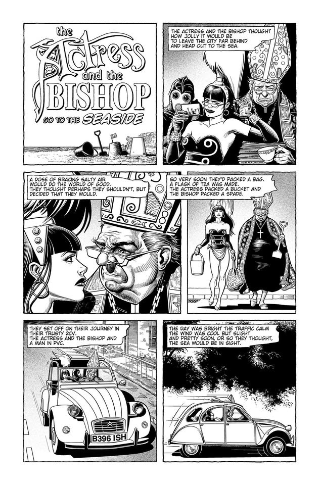 Brian Bolland's The Actress and the Bishop