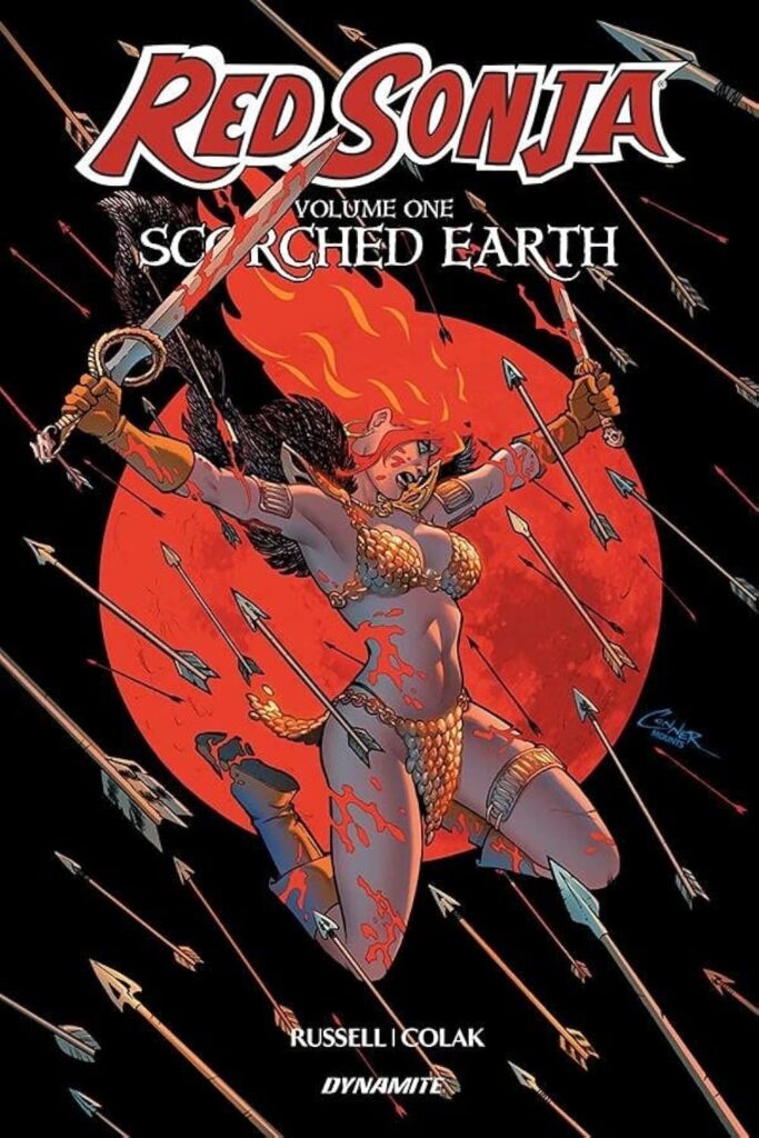 Red Sonja Volume 1: Scorched Earth by Mark Russell (Author), Mirko Colak (Artist)