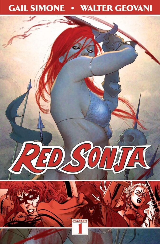 Red Sonja Volume 1: Queen of Plagues by Gail Simone (Author), Walter Geovanni (Artist)
