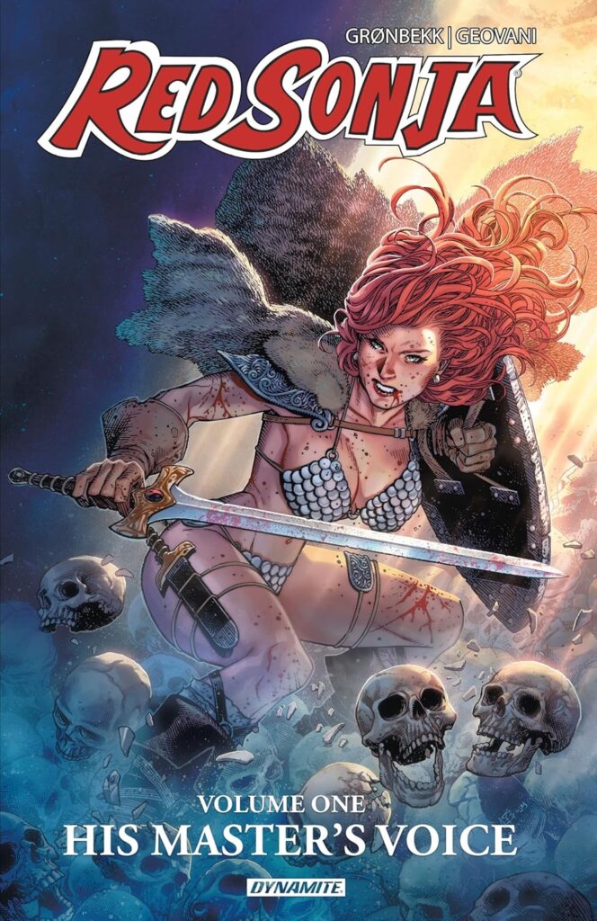Red Sonja Vol. 1: His Master's Voice by Torunn GrØnbekk (Author), Jim Cheung (Cover Art), Walter Geovani (Artist)