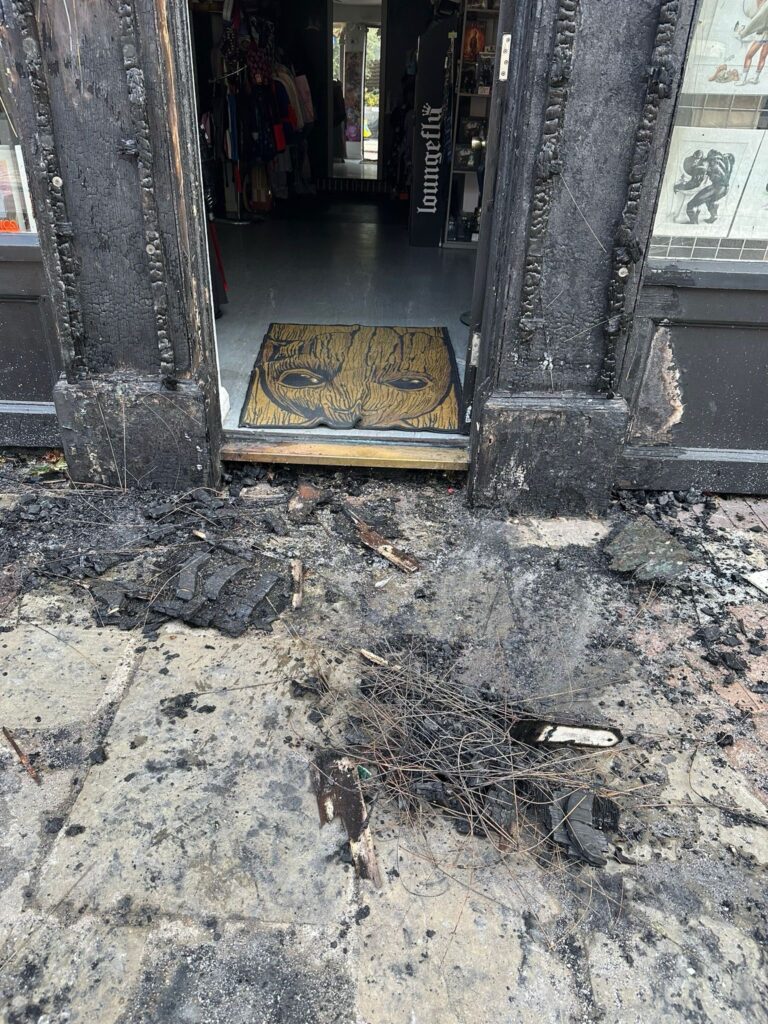 Rochester’s Get Ready Comics has been victim to an arson attack | Photo via the GoFundMe campaign