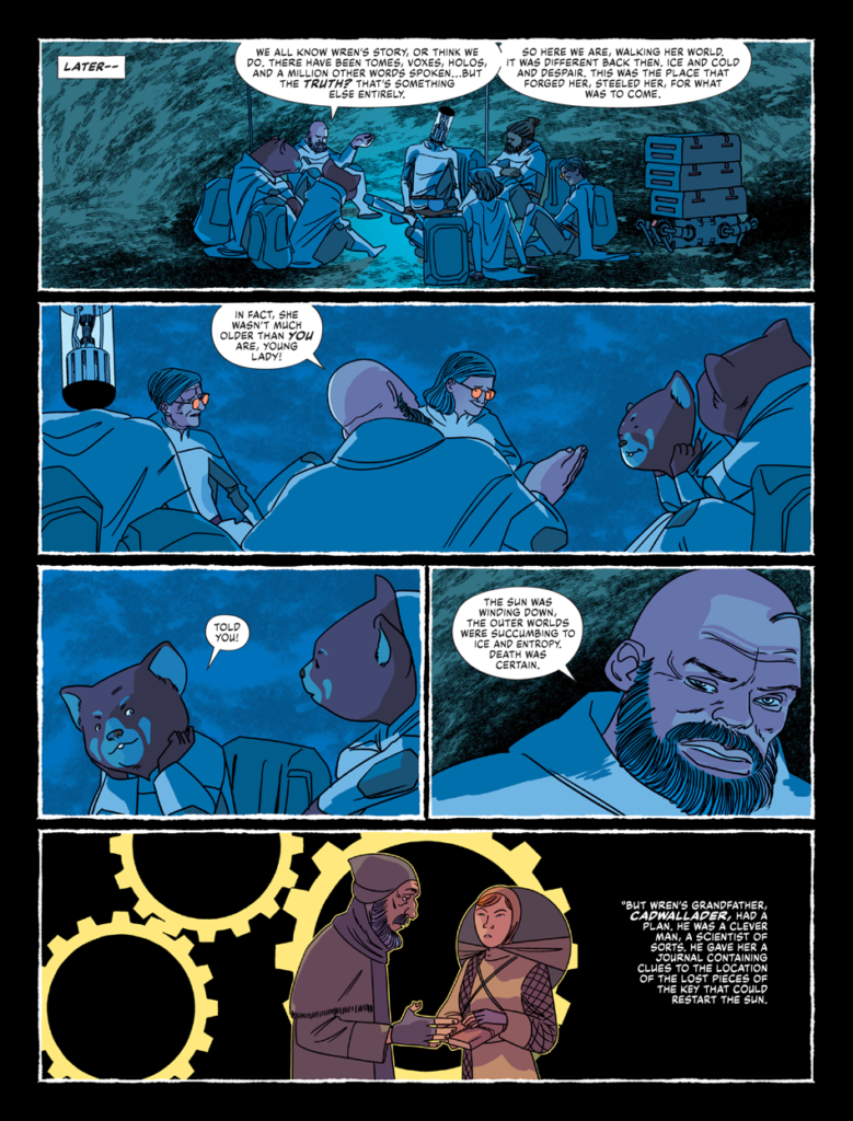 2000AD – Prog 2450 - Brass Sun by Ian Edginton and INJ Culbard - Exclusive Preview