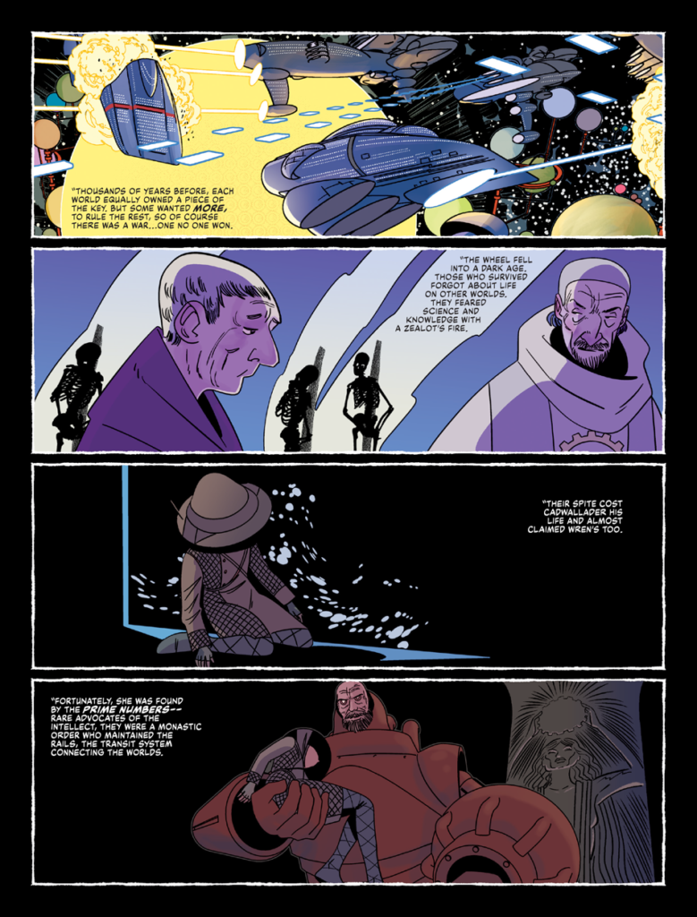 2000AD – Prog 2450 - Brass Sun by Ian Edginton and INJ Culbard - Exclusive Preview