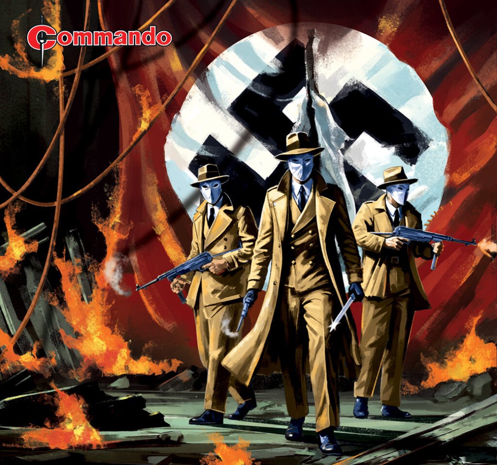 Commando 5887 (Home of Heroes): V for Vengeance: Prisoner 7324 Story: Dominic Teague | Art: Alberto Saichann | Cover: Marco Bianchini 