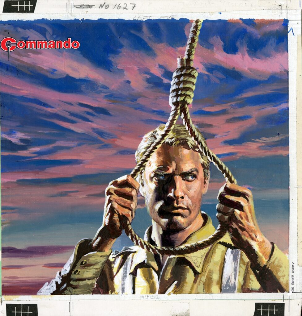 Commando 5888 (Gold): Noose for a Hero Story: Eric Hebden | Art: Victor de la Fuente | Cover: Jordi Penalva First published 1971 as No. 576