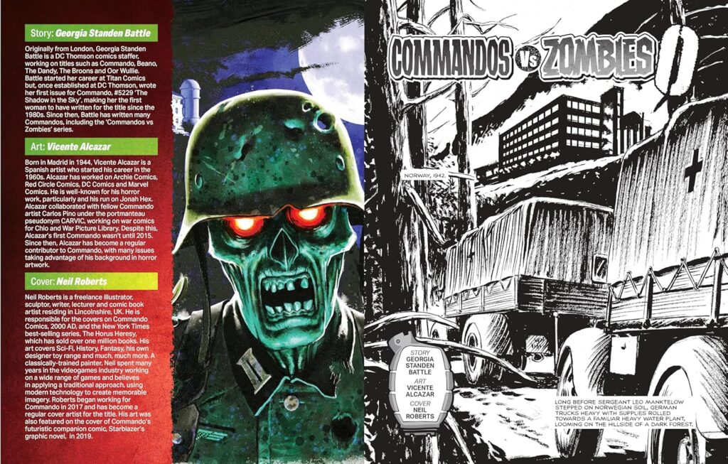 Commandos Vs Zombies Volume 2 - Sample Spread