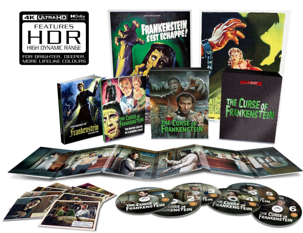 The Curse of Frankenstein 4K Limited Collector's Edition (Hammer Films, 2025)