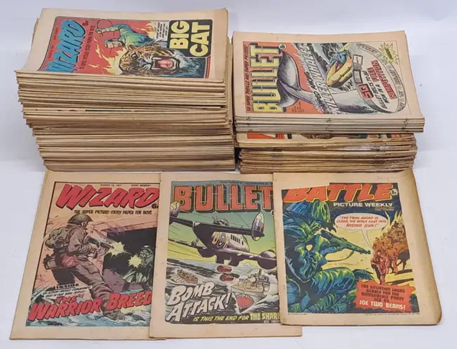 DC Thomson Wizard and Bullet Comics - Various