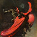 Frank Frazetta Conan Novel Cover Painting Original Art (Lancer/Ace, 1967)