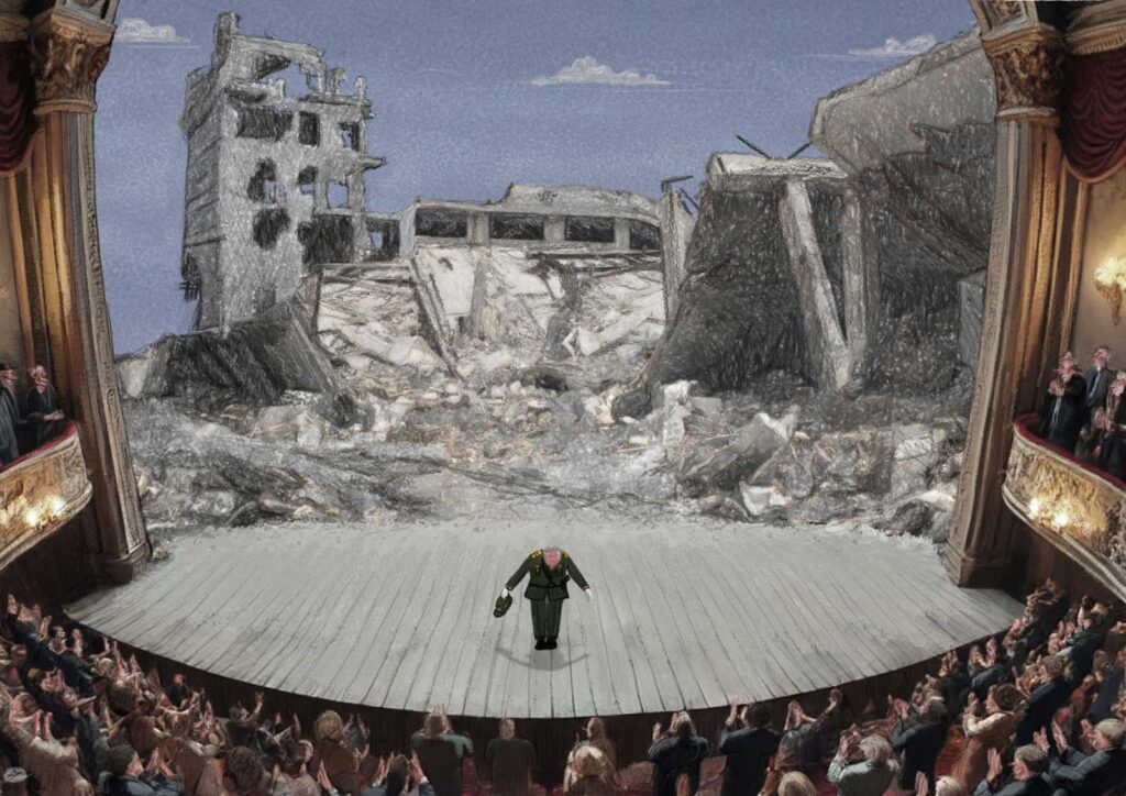 the 2025 Golden Hat grand prize went to Iranian cartoonist Sajad Rafeei