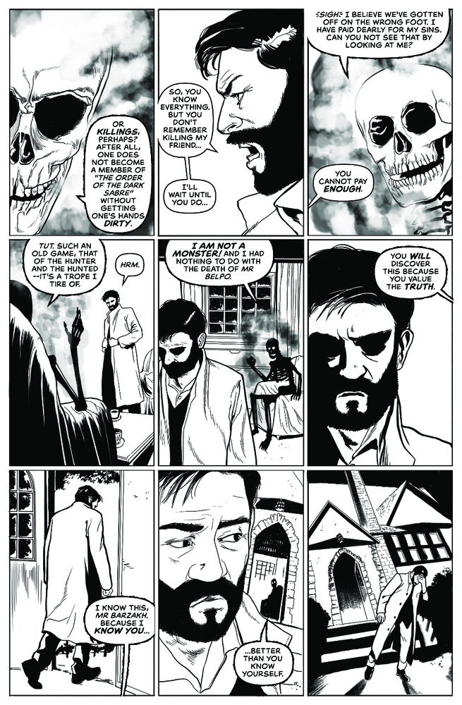 Mr Jones’s Smoking Bones (Volume 1) by - Iqbal Ali and Priscilla Grippa - Sample Page