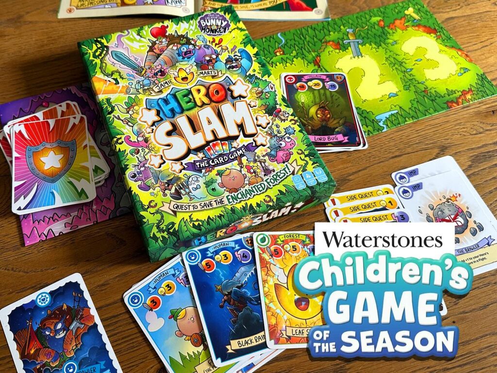 Hero Slam Game created by Jamie Smart