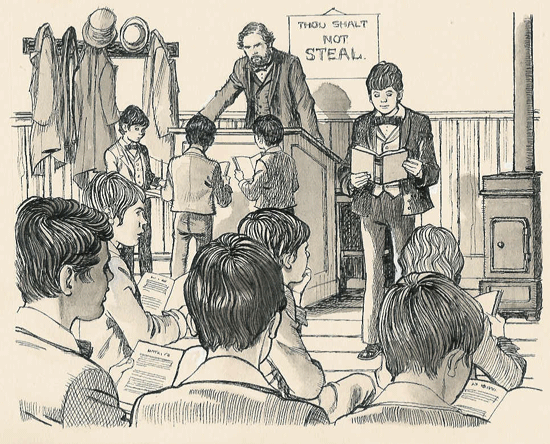 The Victorian School Room by Pat Tourret