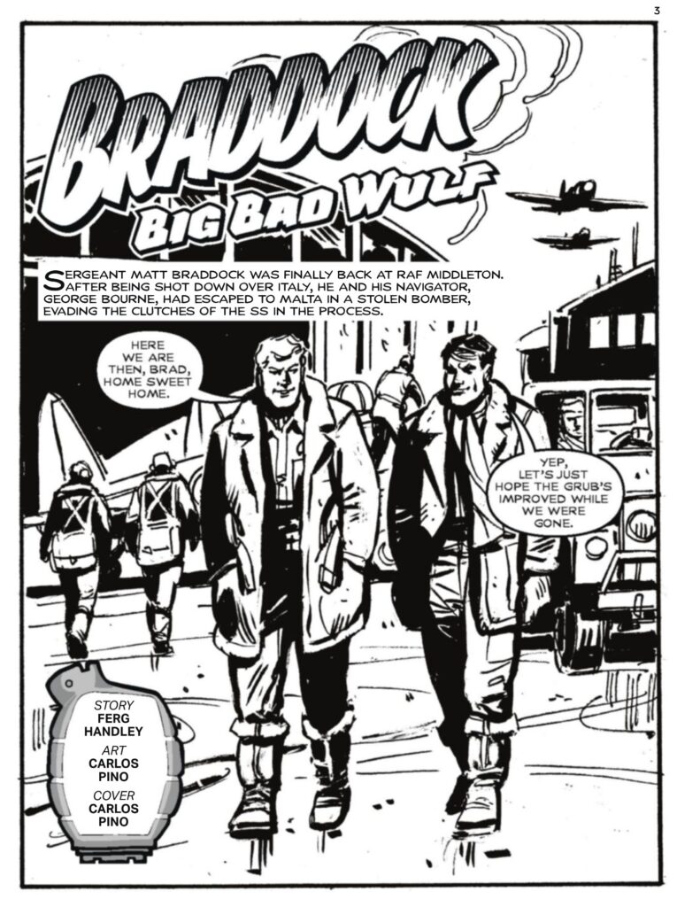 Commando 5891 (Home of Heroes): Braddock: Big Bad Wulfe Story: Ferg Handley | Art and Cover: Carlos Pino