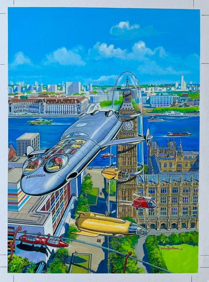 Eagle Times Issue 150 Cover Art by Graham Bleathman