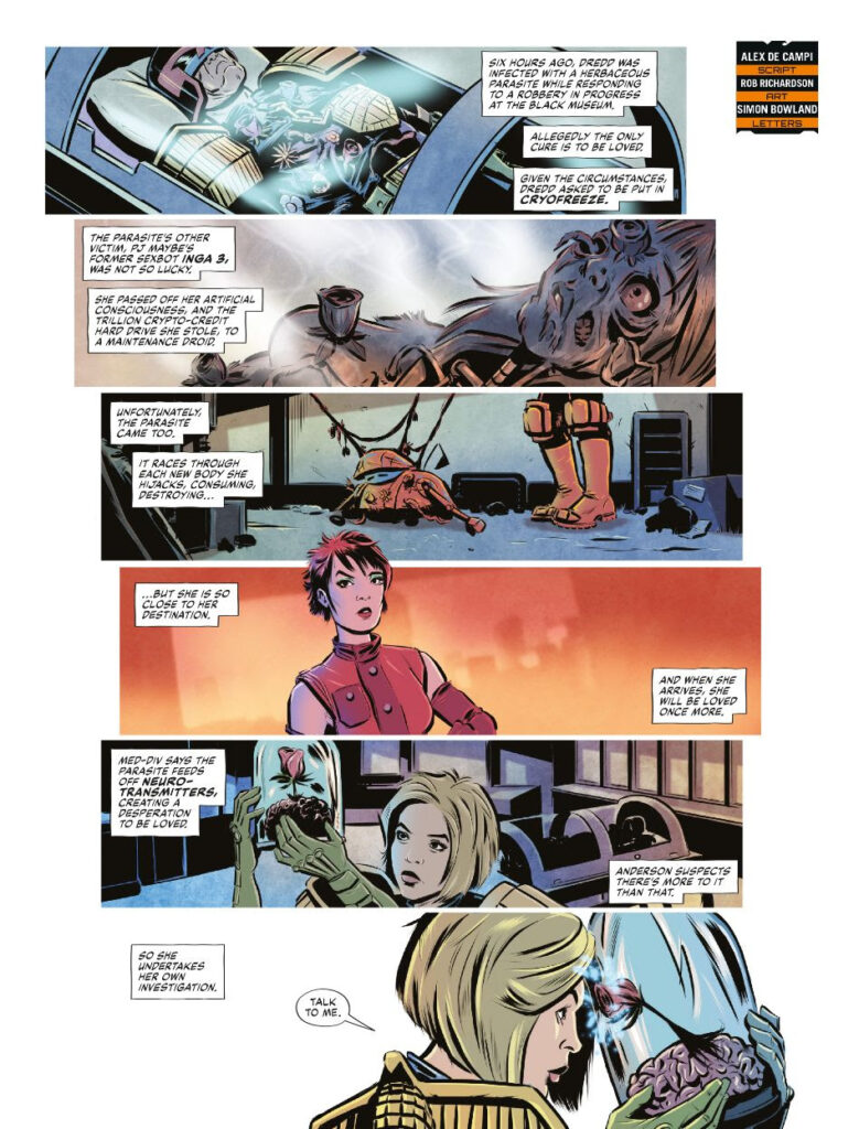 Judge Dredd Megazine 484 - Judge Anderson