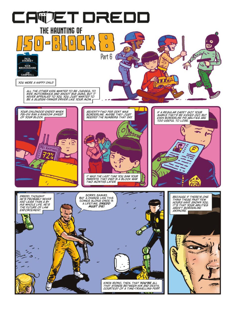 Judge Dredd Megazine 484 - Cadet Dredd