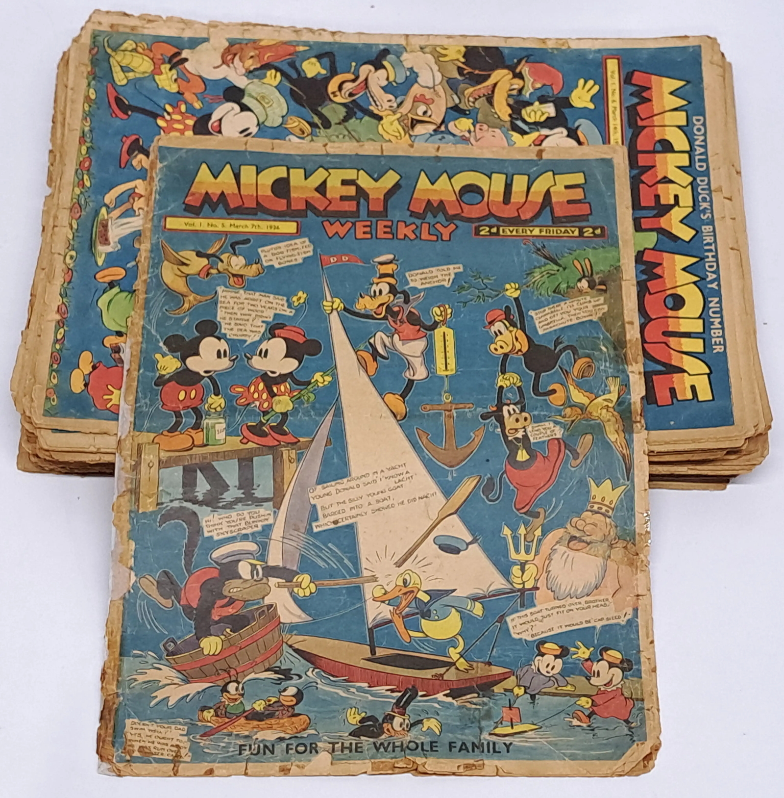 Mickey Mouse Weekly - Various Issues