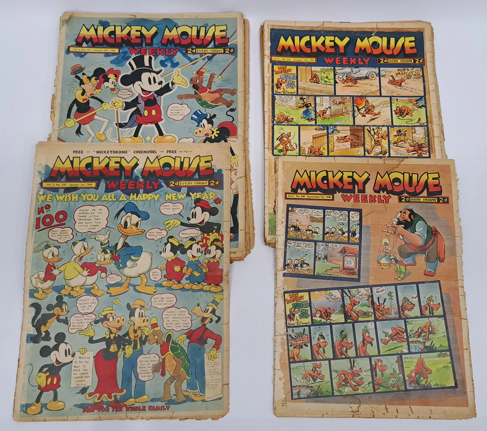 Mickey Mouse Weekly - Various Issues