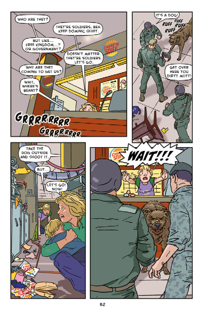 No Refuge by Joe Brady and Patrice Aggs Sample Page