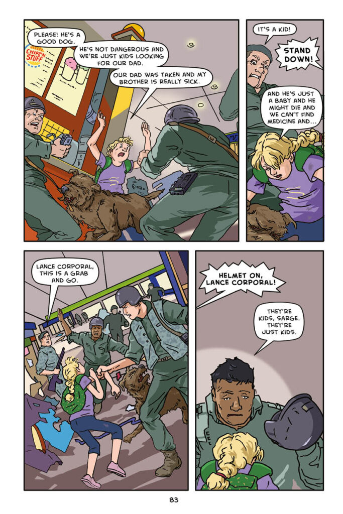 No Refuge by Joe Brady and Patrice Aggs Sample Page