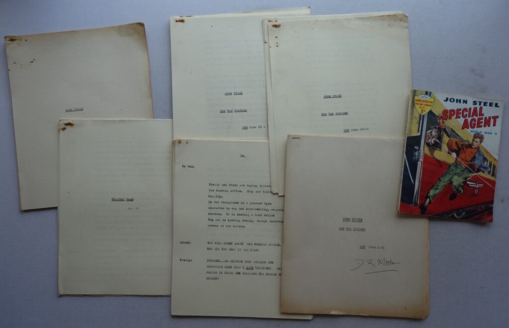 Super Detective Picture Library No. 1771, a John Steel story - script by David Motton
