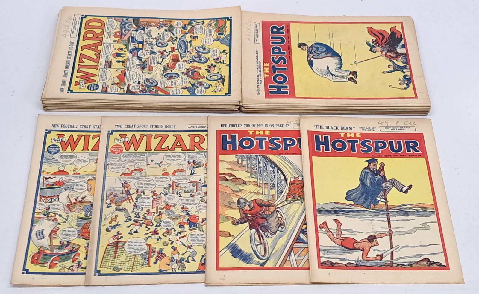 The Wizard & The Hotspur Comics (1947/8)
