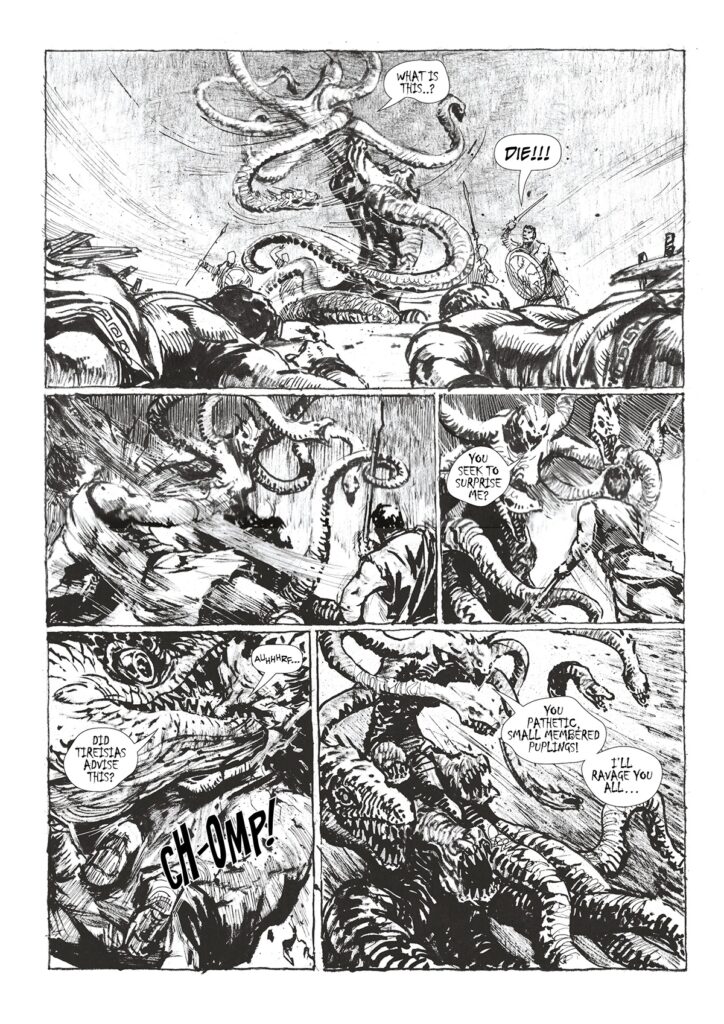 In Defence of the Gods: Odysseus Book Three by Laurence Alison, Vu Danh and Neil Roche