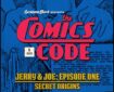 Graeme Burk Presents The Comic Code Podcast | ID design by Graham Kibble-White