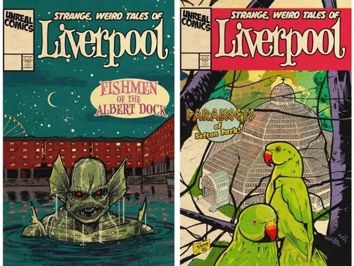 Last chance to see Unreal Comics of Liverpool exhibition – downthetubes.net