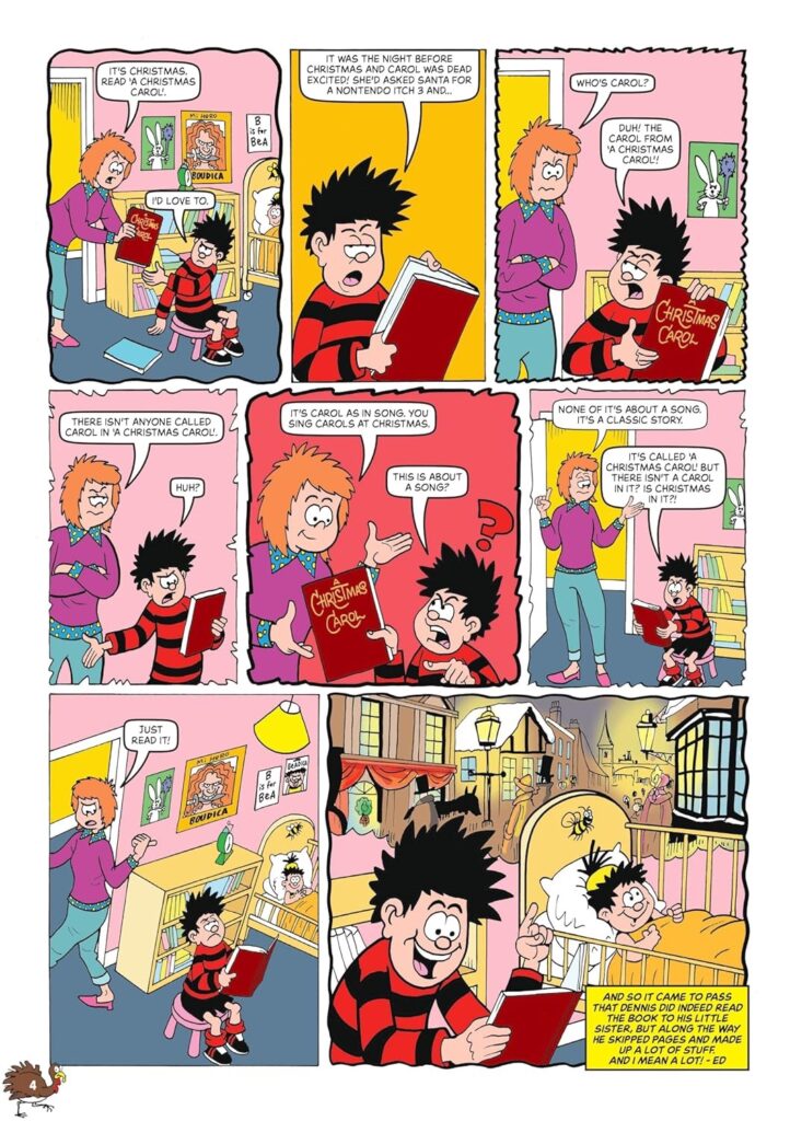 BEANO Christmas Special 2025 Sample Pages