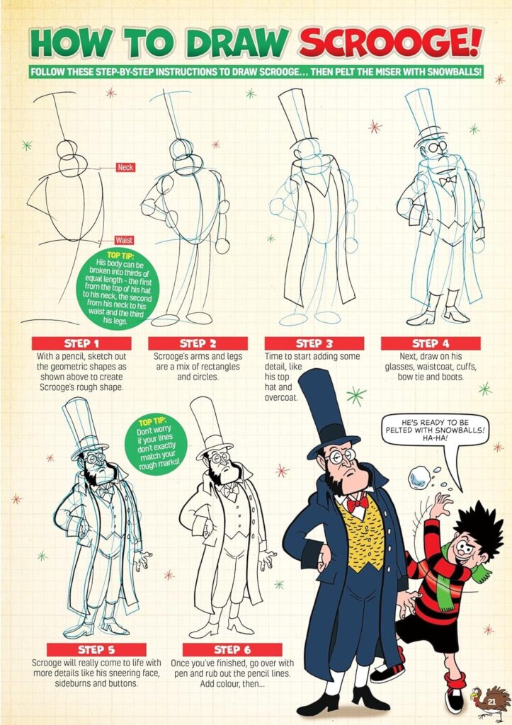 BEANO Christmas Special 2025 Sample Page