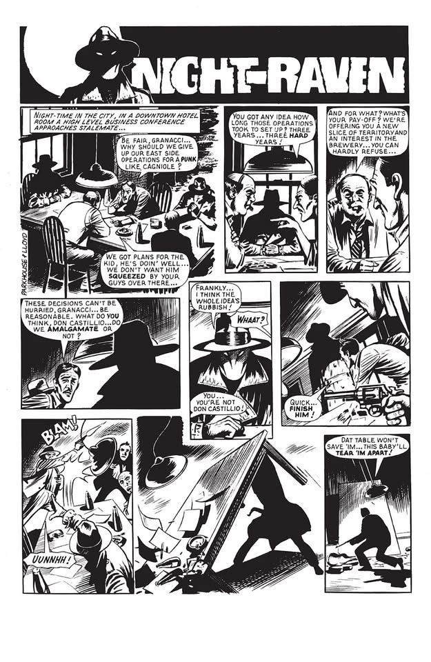 Hulk Weekly #1 - Night Raven - art by David Lloyd