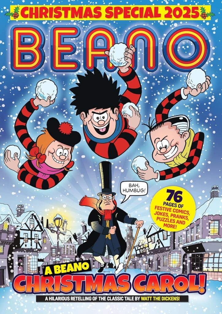 BEANO Christmas Special  - cover by Nigel Parkinson 