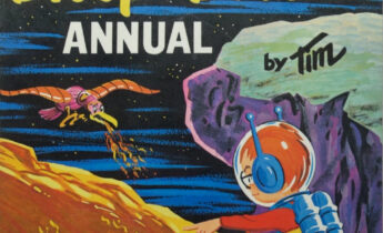 Bleep and Booster Annual 1969, a BBC TV Book published by Purnell, based on the children’s SF segment of the Blue Peter show