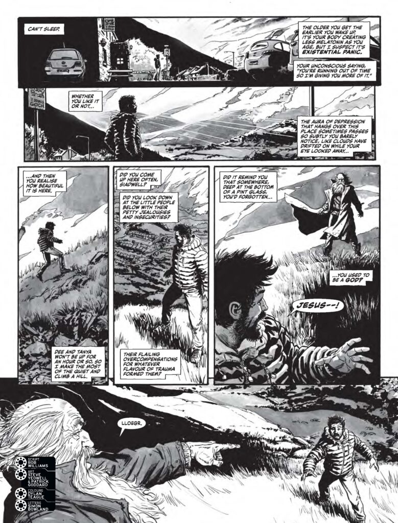 2000AD 2456 - RED DRAGON 
by Rob Williams (Writer) Steve Yeowell & Patrick Goddard (Artist) Dylan Teague (Colourist) Simon Bowland (Letterer)