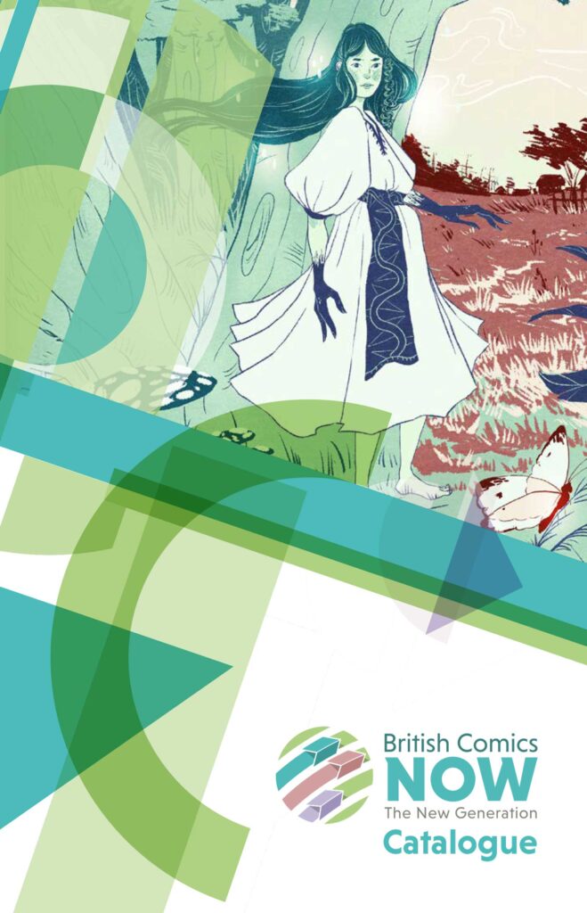 British Comics Now Catalogue 2025 - cover art by Kamila Krol