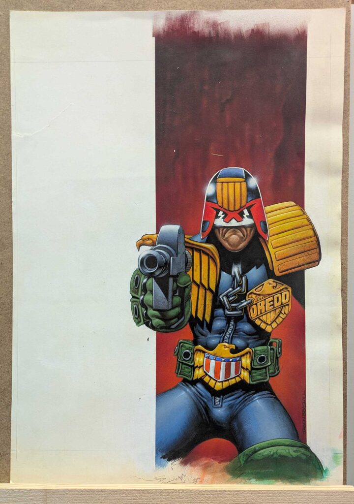 Commando and British Weekly Comic Swap Meet - 4th October 2025 - Judge Dredd art