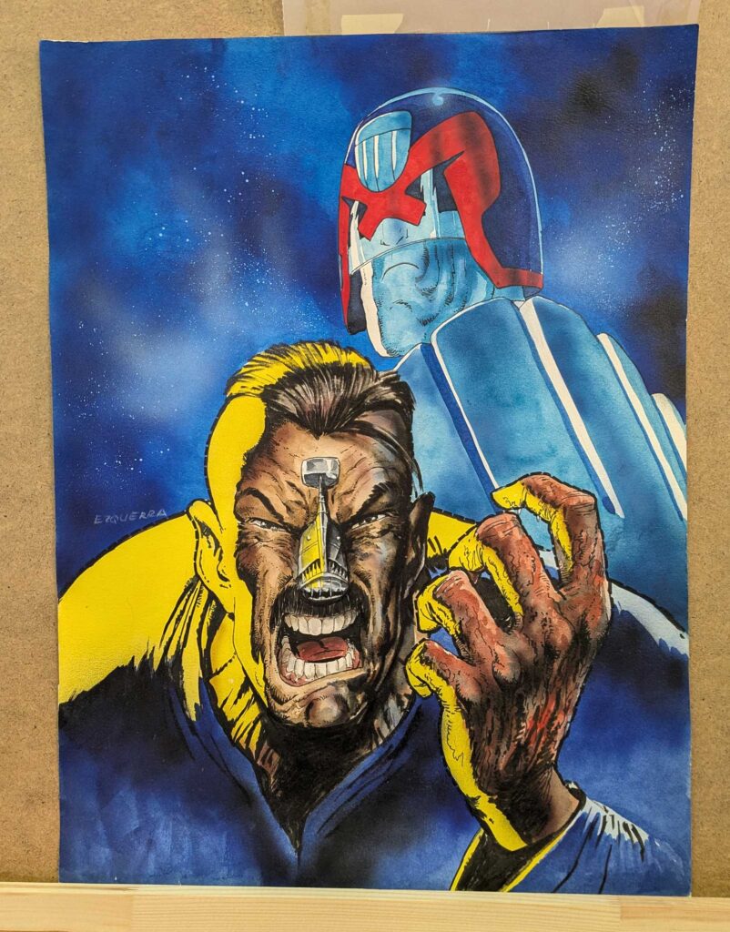 Commando and British Weekly Comic Swap Meet - 4th October 2025 - Judge Dredd art by Carlos Ezquerra