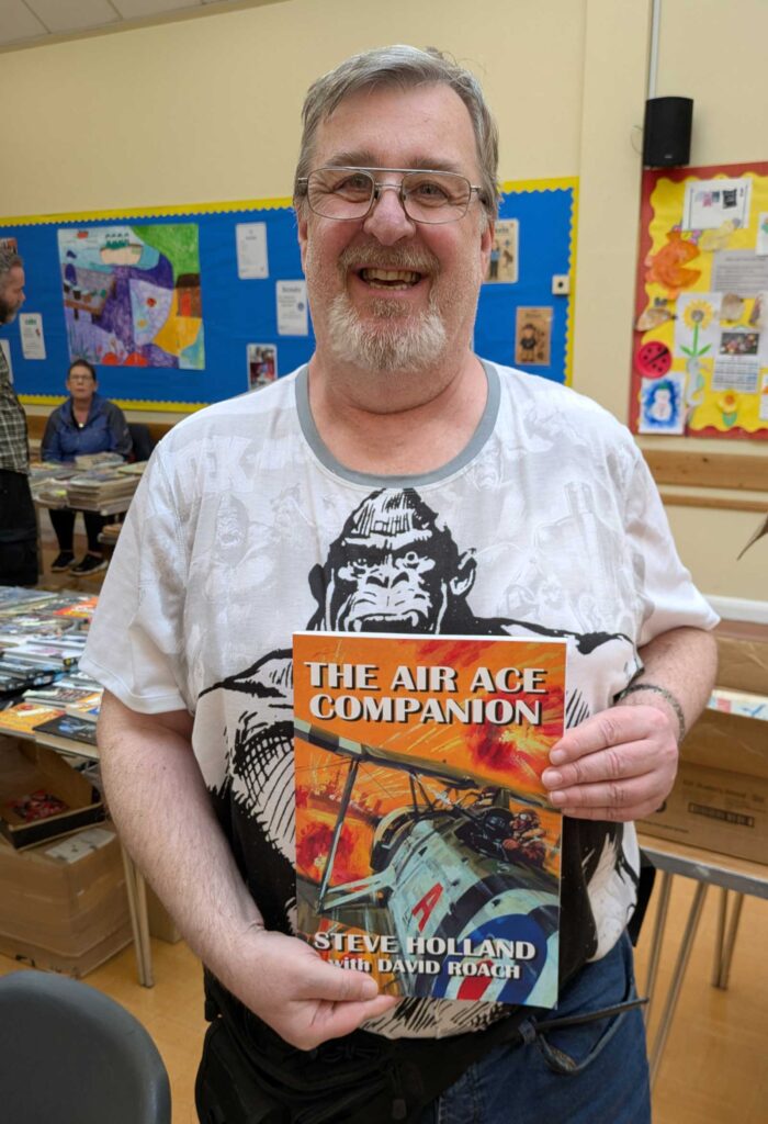 Commando and British Weekly Comic Swap Meet - 4th October 2025 - Steve Holland with Air Ace Companion