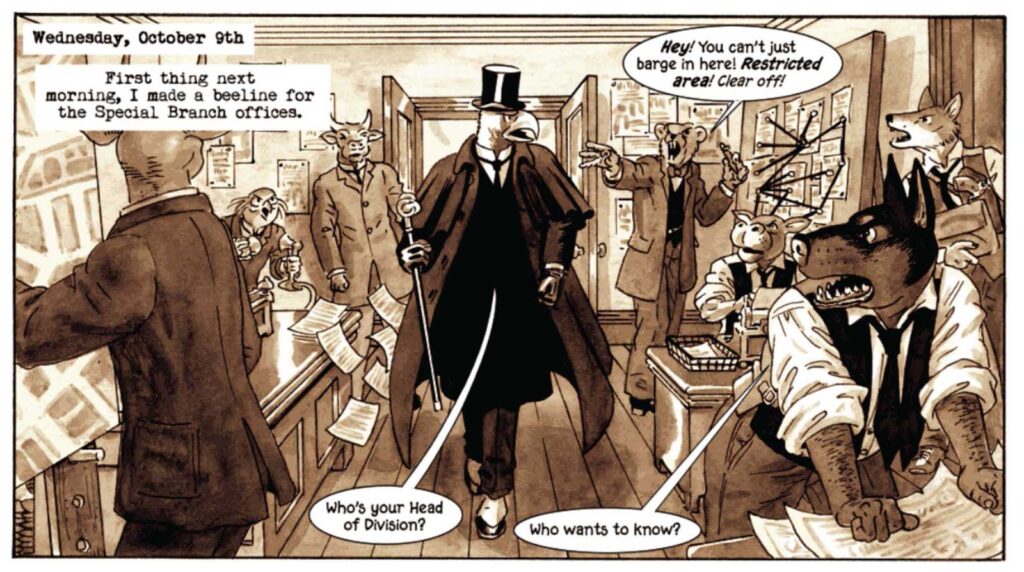 The Casebook of Stamford Hawksmoor (Grandville Series) by Bryan Talbot (Jonathan Cape 6th November 2025)