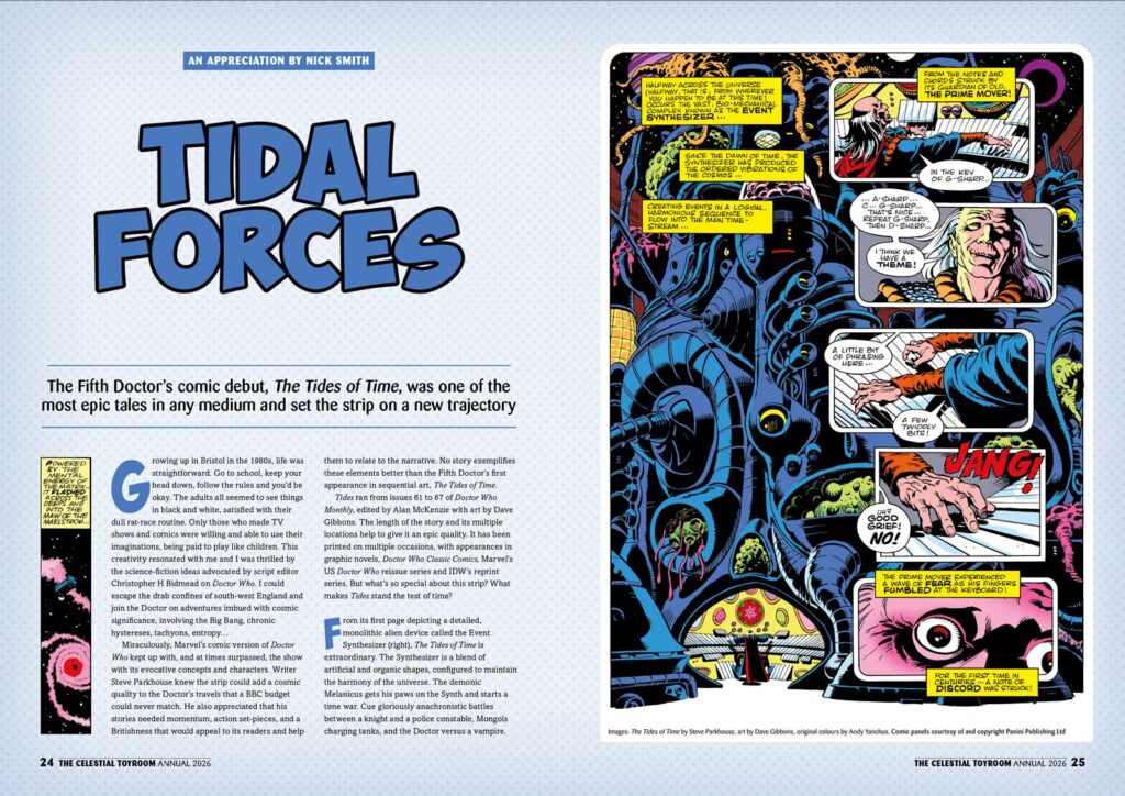 Doctor Who Appreciation Society's Celestial Toyroom Annual 2026 - Sample Pages