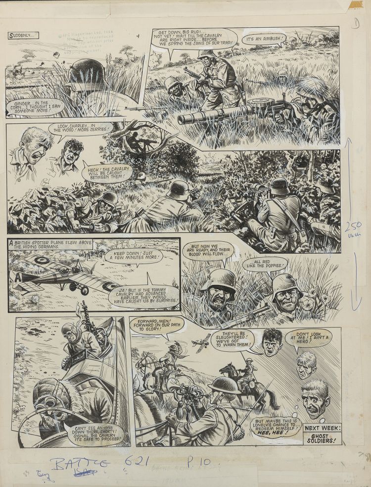 Charley's War by Joe Colquhoun: Apex Edition - Sample Art