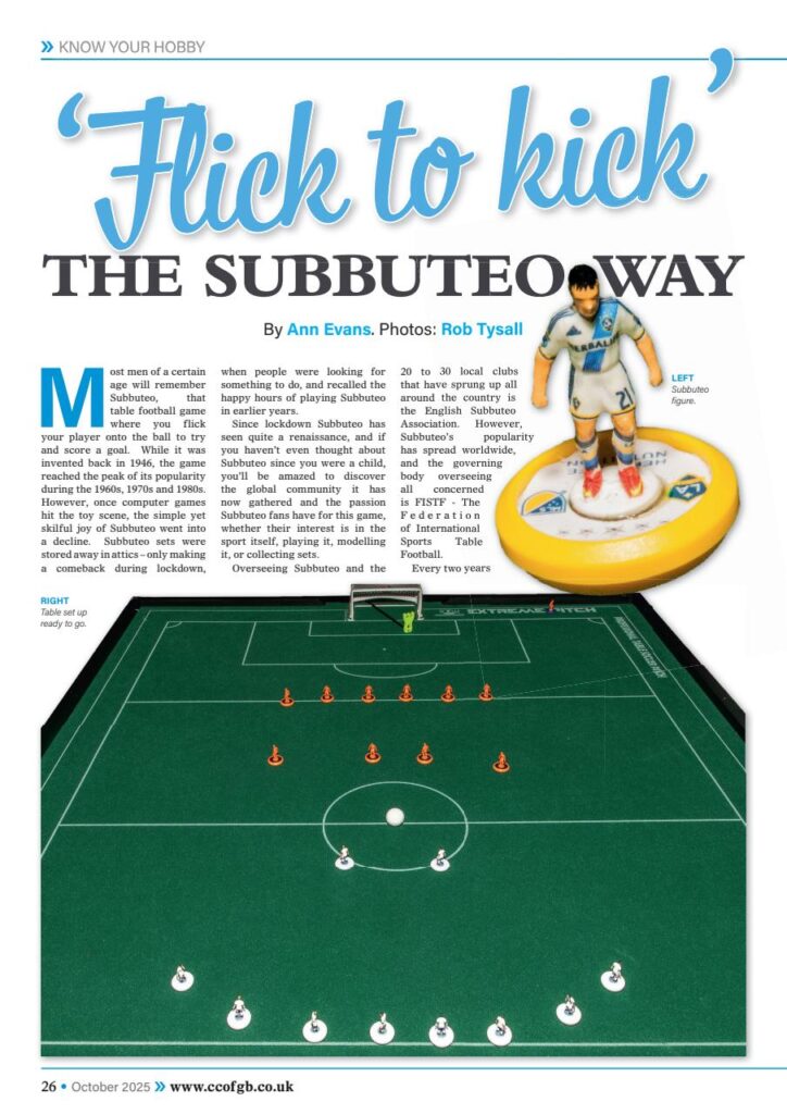 Collectors Gazette, cover dated October 2025 - Sample Page